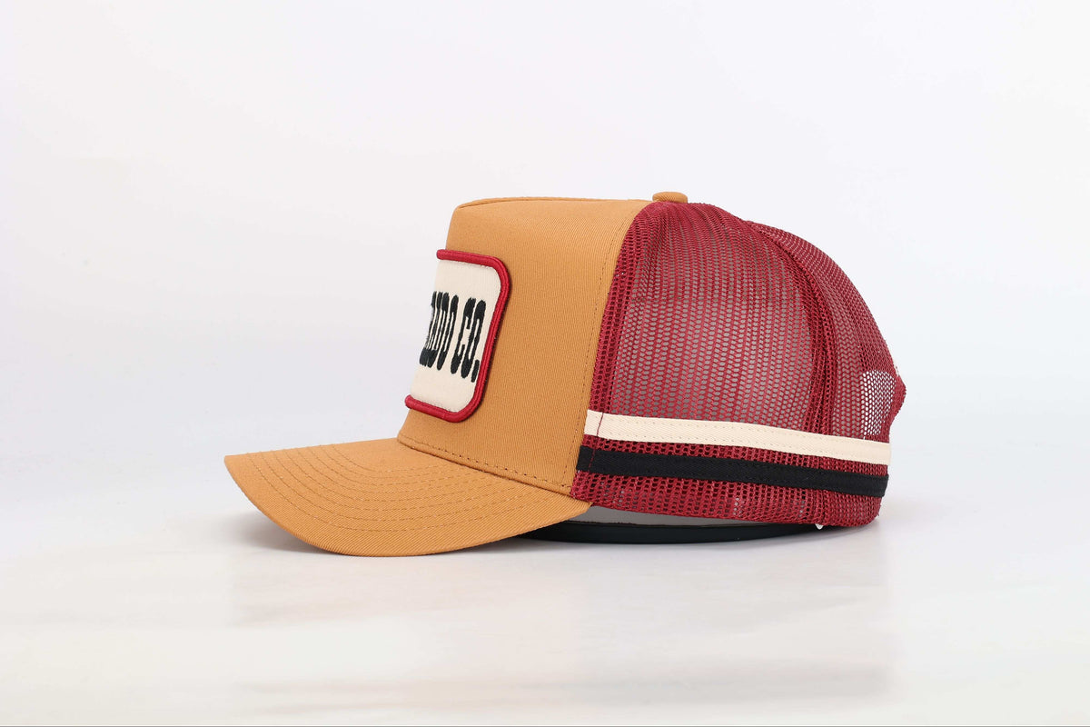 Red Concho Trucket Cap