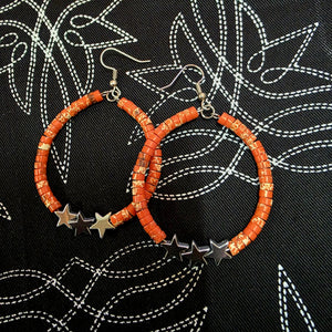 Sunset Star Hoops