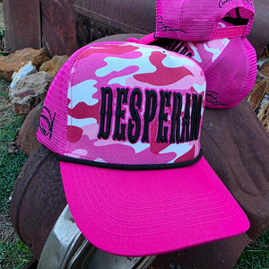 Desperado Trucker Cap Pink Camo