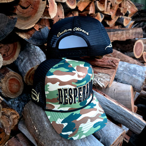 Desperado Trucker Cap Green Camo