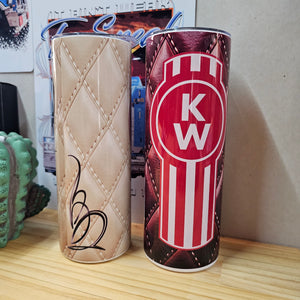 Kenworth Diamond Stitch 20oz Tumbler