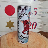 Cowgirls Ride Longer 20oz Stainless Tumbler Cup & Straw