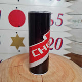 Chevrolet Light 20oz Stainless Tumbler Cup & Straw