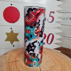 Aztec Navajo 20oz Stainless Tumbler Cup & Straw