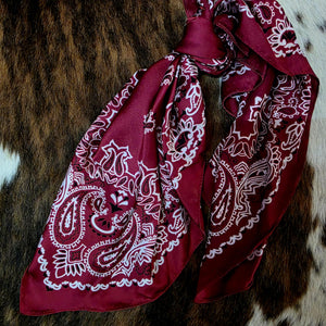 Satin Style Wild Rag Bandanas