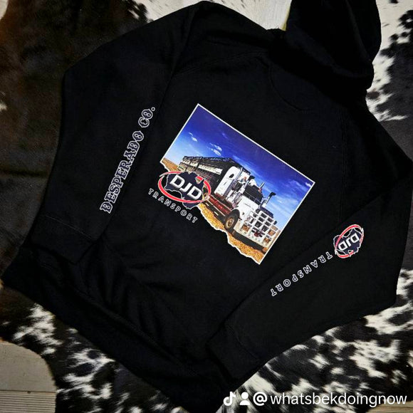 Custom Printed DTF FULL COLOUR PHOTO Winter Hoodie