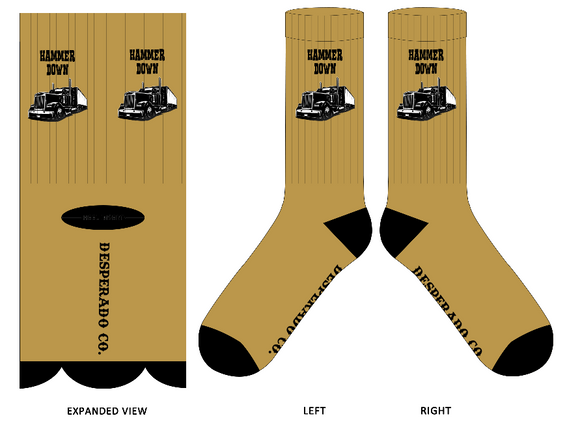 Hammerdown Tan Premium Socks