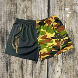Desperado Co. Green Camo Footy Shorts