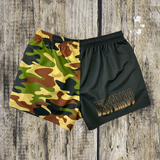 Desperado Co. Green Camo Footy Shorts