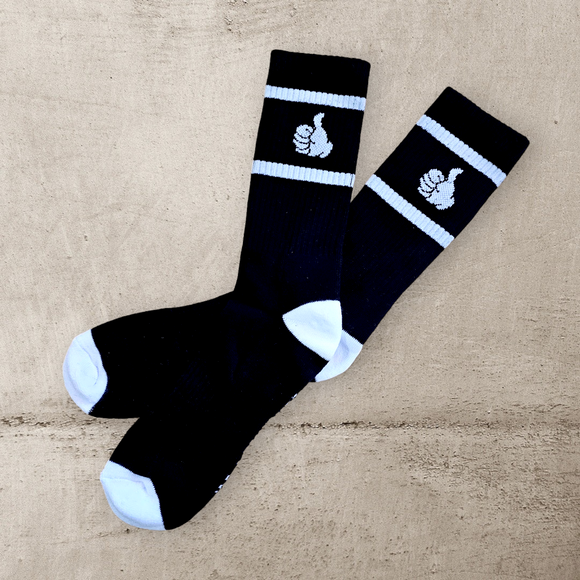 Respect Black  Premium Socks