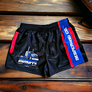 KWHOPPA KUNCE Black Footy Shorts
