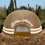 Desperado Trucker Cap Pinstripe Blonde