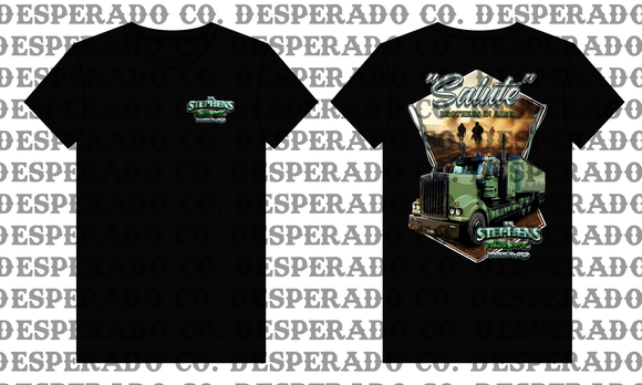 Desperado Co. SALUTE 909 Brothers In Arms Tee