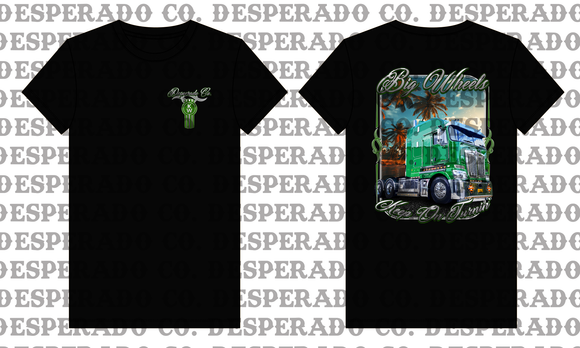 KIDS Big Wheels Keep On Turnin' Tee