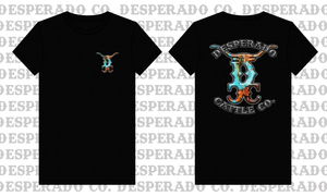 Desperado Cattle Co. Rusty Patina Brand Tee