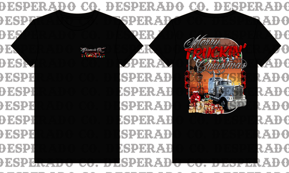 KIDS Merry Truckin' Christmas Tee