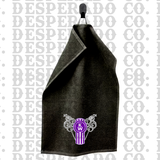PRE ORDER Plush Purple Kenworth Towel, Hand Towel, Mat