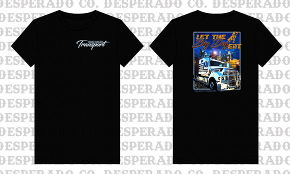 Custom Printed DTF Graphic Art Design Tee