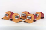 Desperado Trucker Cap Tan & Red Classic