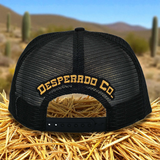 Desperado Trucker Cap Haulin' Ass With Class Gold