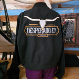 4XL Desperado Longhorn Bomber Jacket