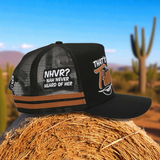 Desperado Trucker Cap That's Truckin BLACK