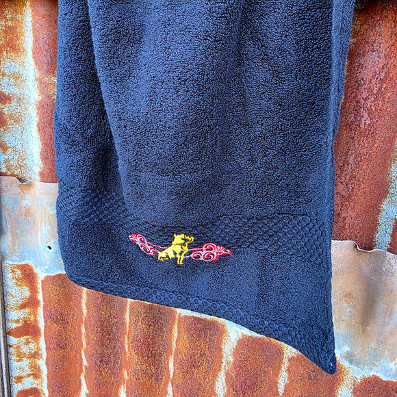 Plush Mack Dog Towel, Hand Towel, Mat