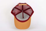 Desperado Trucker Cap Tan & Red Classic