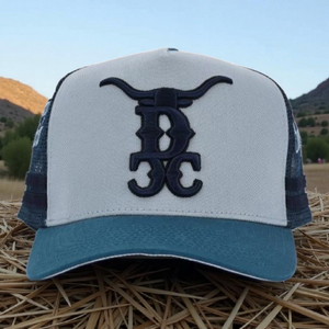 Desperado Trucker Cap Loadin' Decks Cashin' Cheques Teal