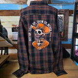 3XL Never Give Up Check Shirt