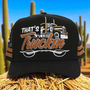 Desperado Trucker Cap That's Truckin BLACK