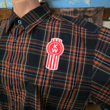 LARGE Bisley Check Shirt Kenworth Cummins