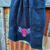 PRE ORDER Plush Purple Kenworth Towel, Hand Towel, Mat