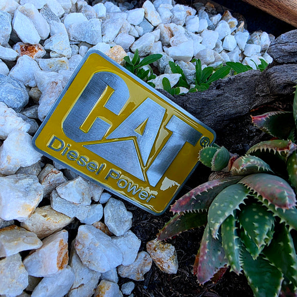 CAT Diesel Power Belt Buckle