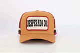 Desperado Trucker Cap Tan & Red Classic