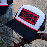 Desperado Trucker Cap Grey & Red Patch