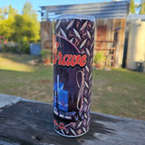 Fortune Favours the Brave 20oz Stainless Tumbler Cup & Straw