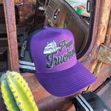 Desperado Trucker Cap Proper Truckwit Purple