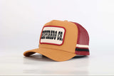 Desperado Trucker Cap Tan & Red Classic