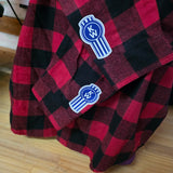 5XL Red Flanno Kenworth