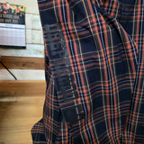 3XL Cowgirls Ride Longer Check Shirt