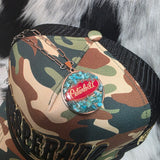 Genuine Turquoise Chip Peterbilt Necklace