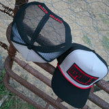 Desperado Trucker Cap Grey & Red Patch