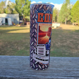 Convoy 10-4 Rubber Ducky 20oz Stainless Tumbler Cup & Straw
