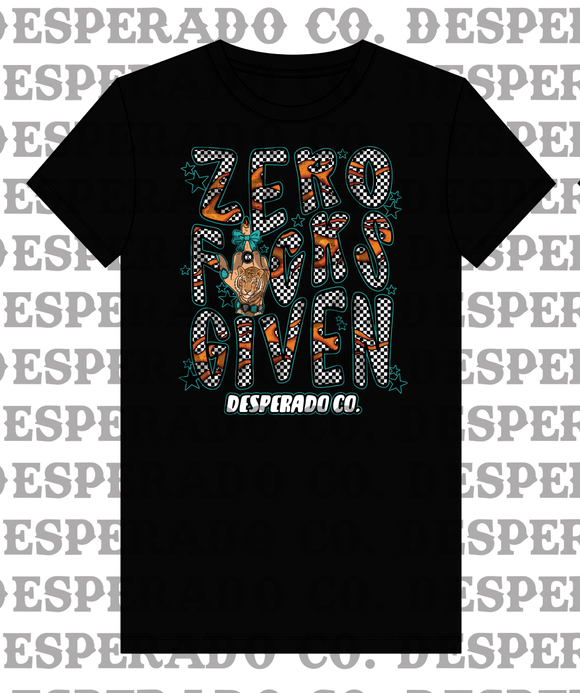 Desperado Co. Ladies Zero Fucks Given Tee