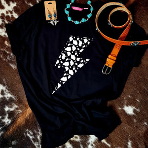 Lasso The Lightning Ladies Tee