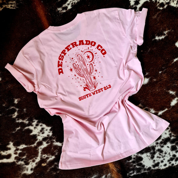 Limited Edition Desperado South West QLD Pink Tee