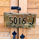 Vintage Land Of Lincoln Plate Key Holder