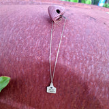 Stay Punchy Cattle Tag Necklace
