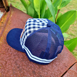 Desperado Howdy Trucker Cap Blue Gingham